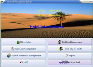 Sơ đồ hệ thống quản lý khách sạn bằng thẻ từ phần mềm Pro USB