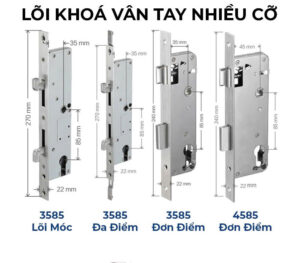 ruột khoá điện tử cửa nhôm xingfa