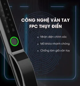 Khóa Cửa Thông Minh Face ID Cửa Nhôm Ximex X6C-TT