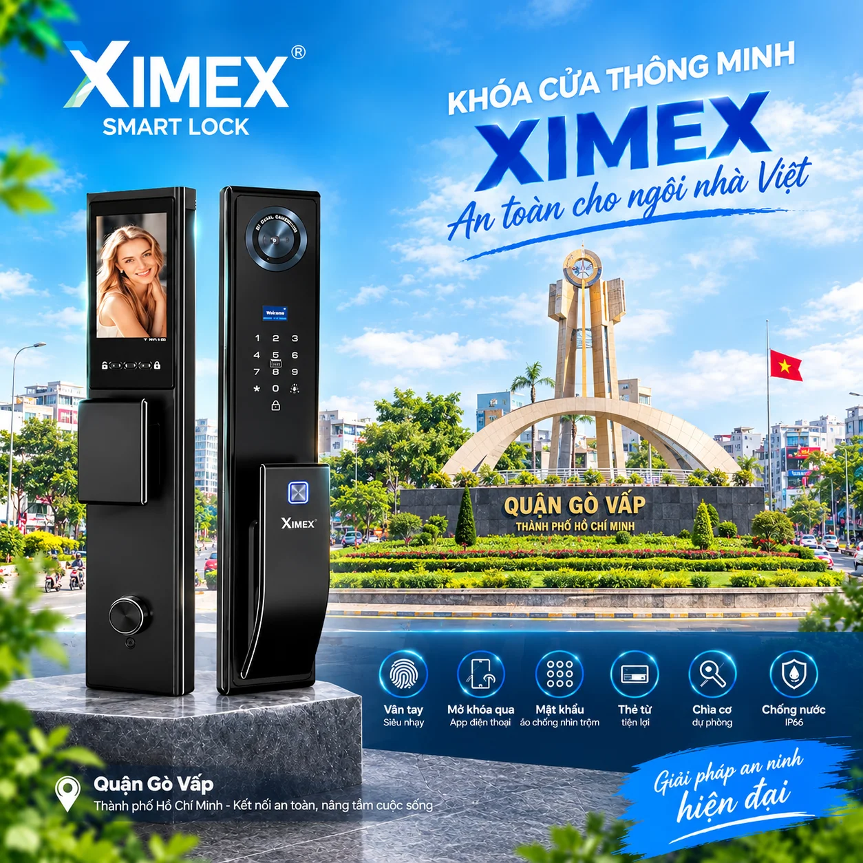 khoá vân tay Gò Vấp