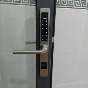 Khoá vân tay cửa nhôm Laffer XF18